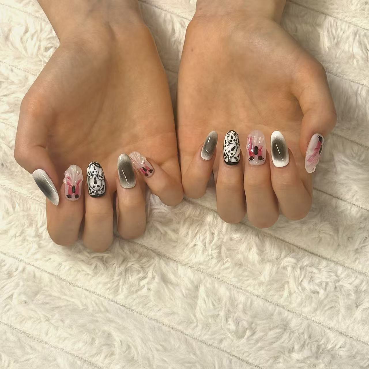 Boo! | Press - on Nails by CLAWSIE Nails