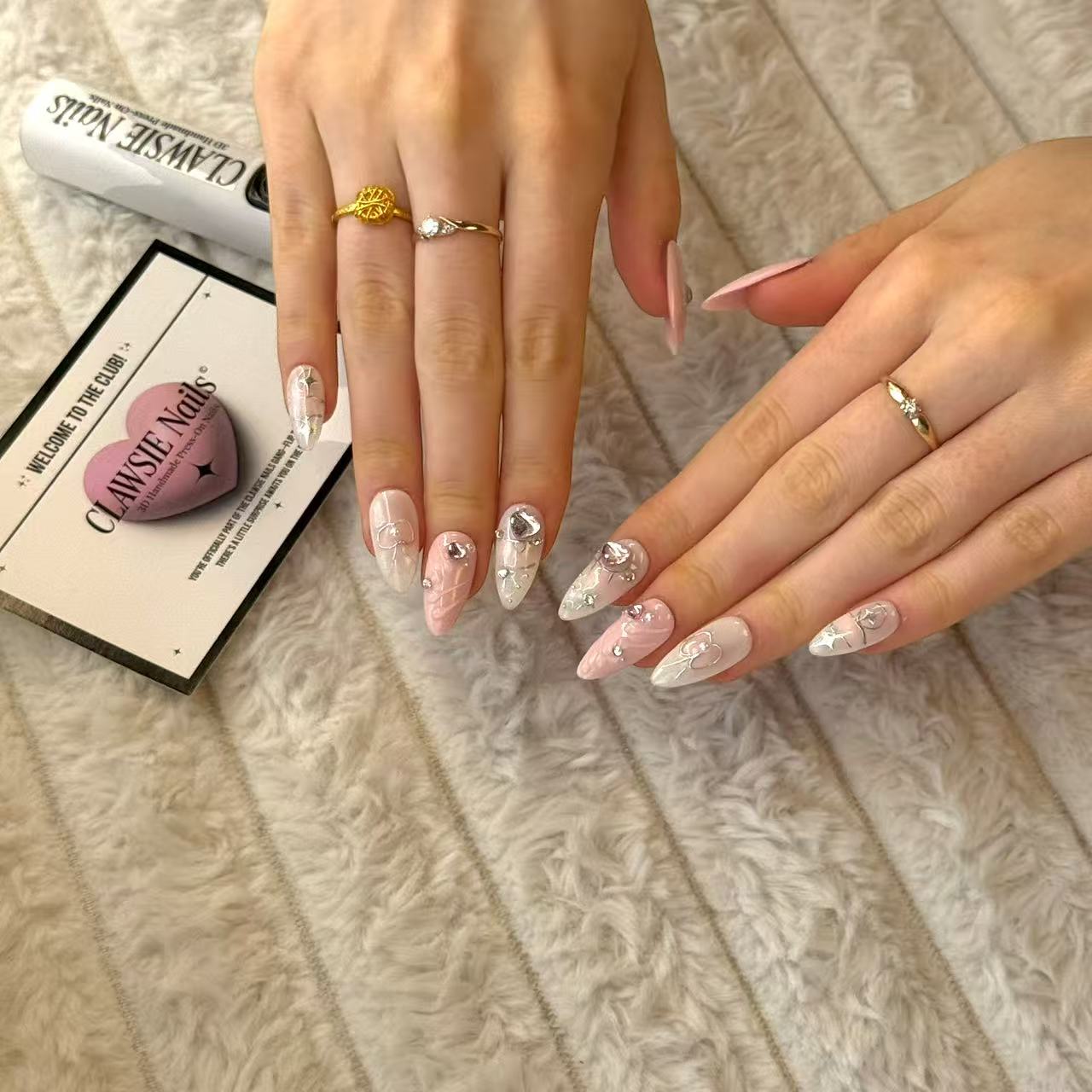 Bowelle | Press - on Nails by CLAWSIE Nails