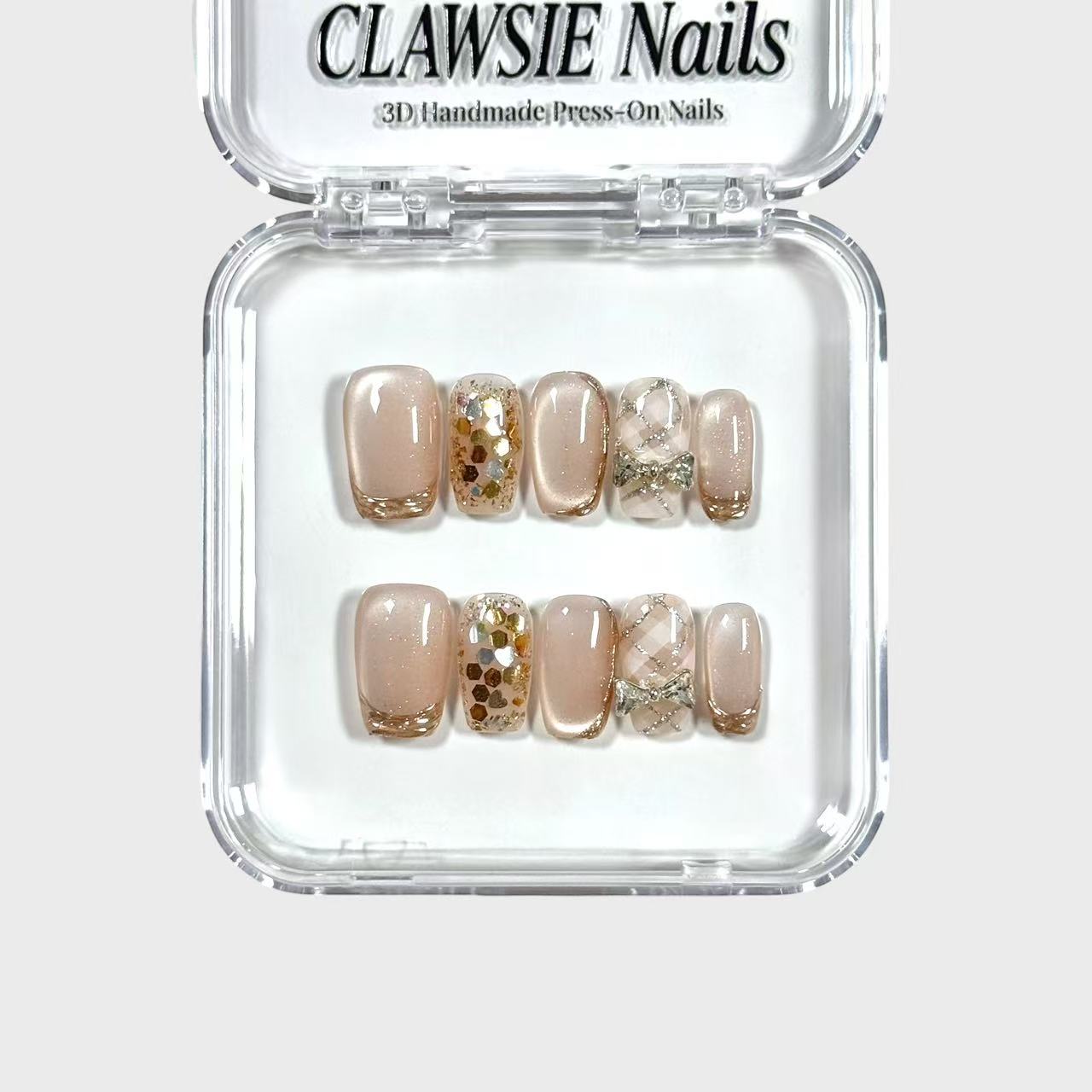 Champbow | Press - on Nails by CLAWSIE Nails