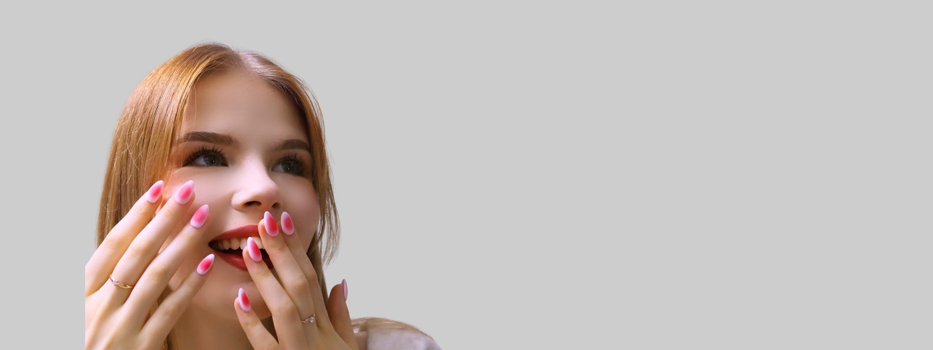 CLAWSIE Nails Short Length Press On Nails Banner | Natural Everyday Reusable Nail Sets