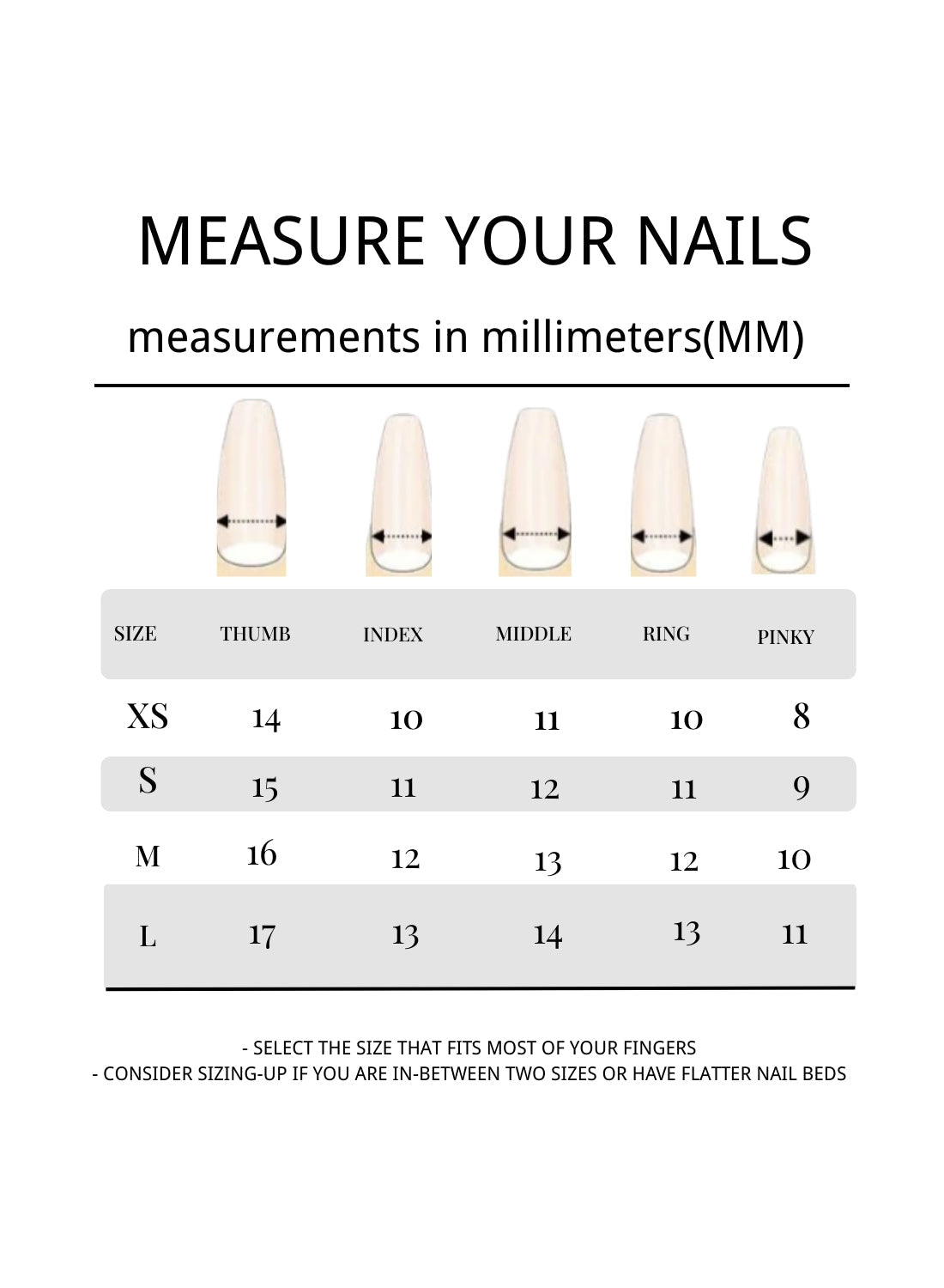Custom press - on nail design - CLAWSIE Nails | Press - on Nails by CLAWSIE Nails