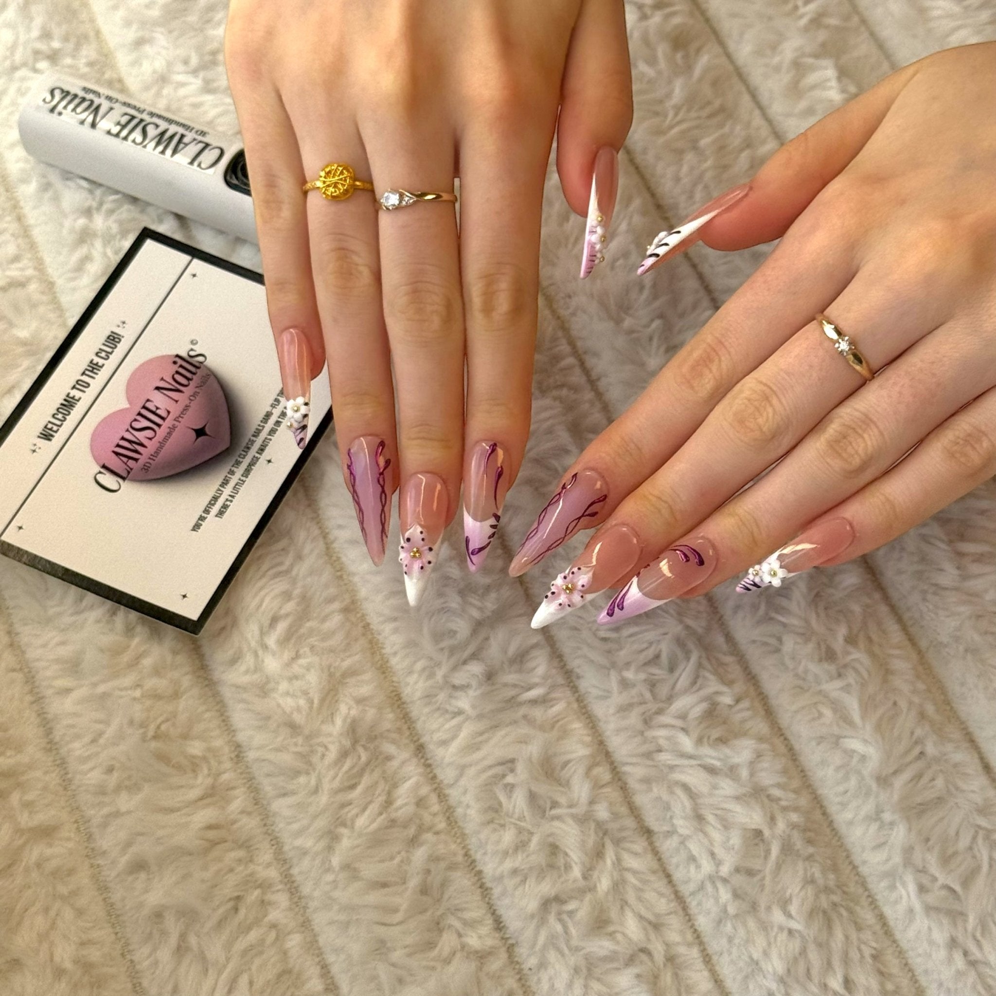 Eclipse | Press - on Nails by CLAWSIE Nails