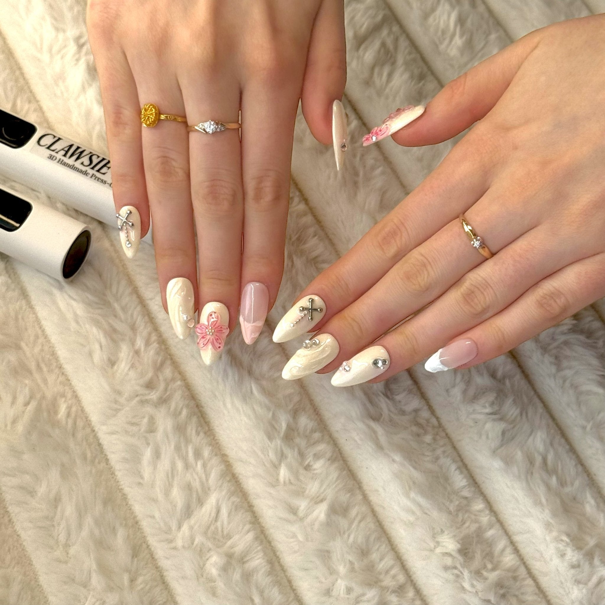 HANAMI | Press - on Nails by CLAWSIE Nails