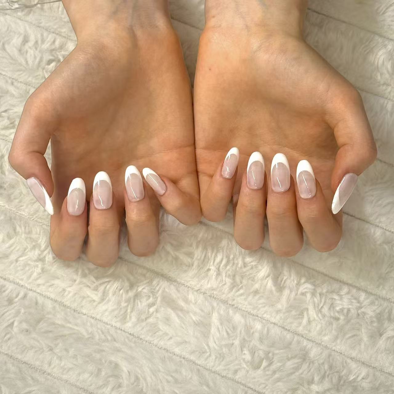 Ivory | Press - on Nails by CLAWSIE Nails