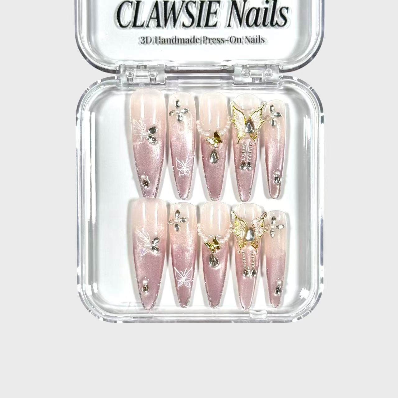 Momoka | Press - on Nails by CLAWSIE Nails