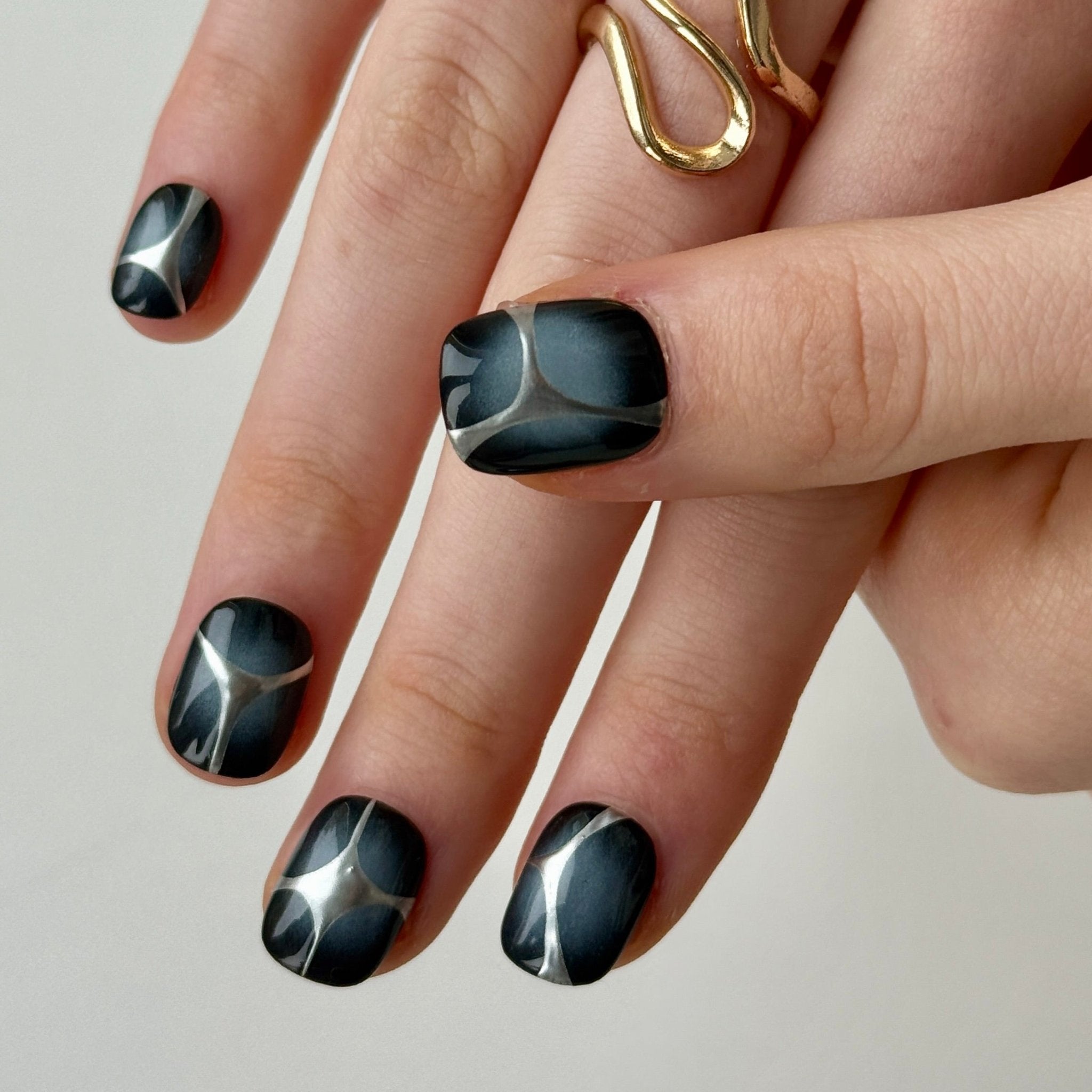 Obsyn | 3D Handmade Reusable Press - on Nails | CLAWSIE Nails