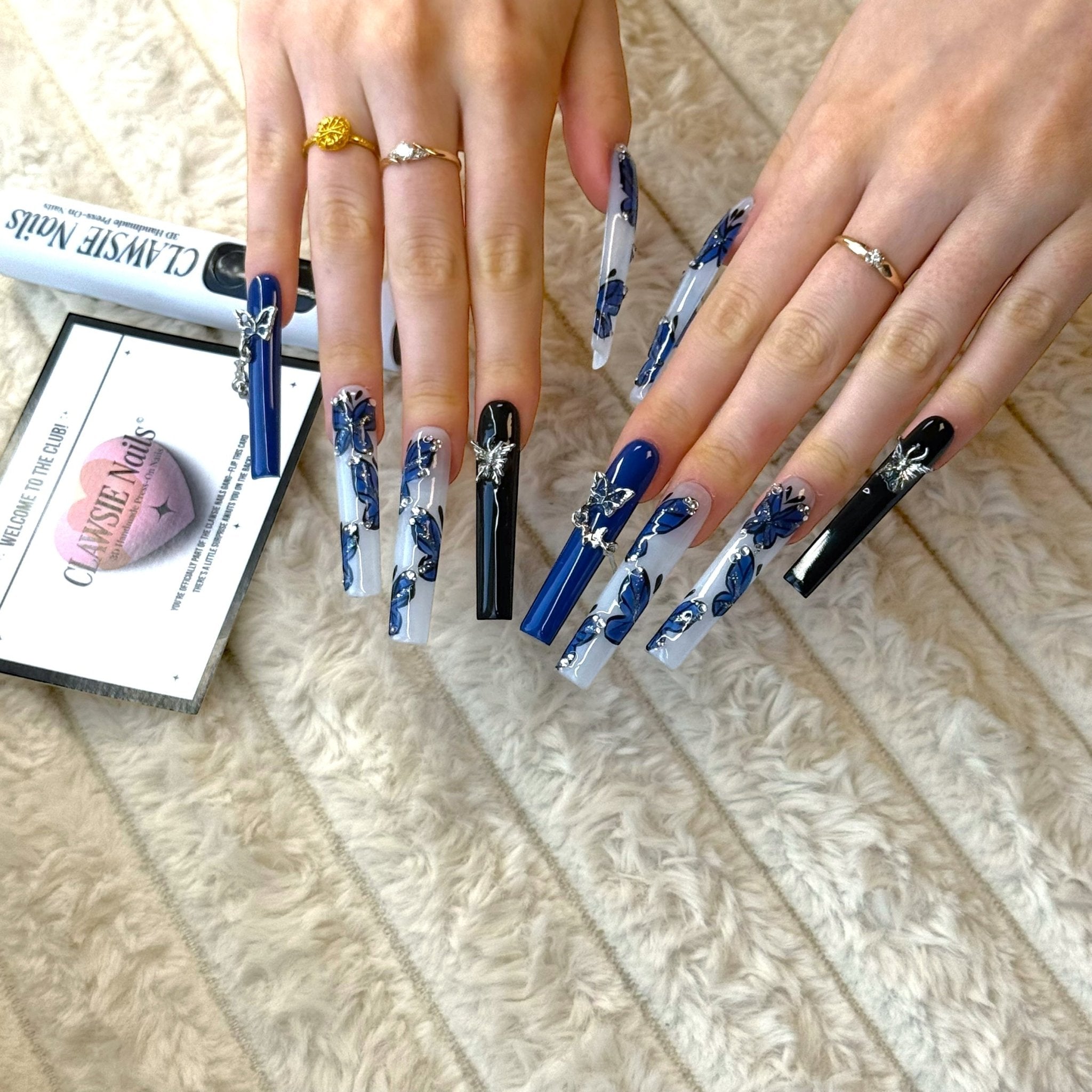 Papilio | Press - on Nails by CLAWSIE Nails