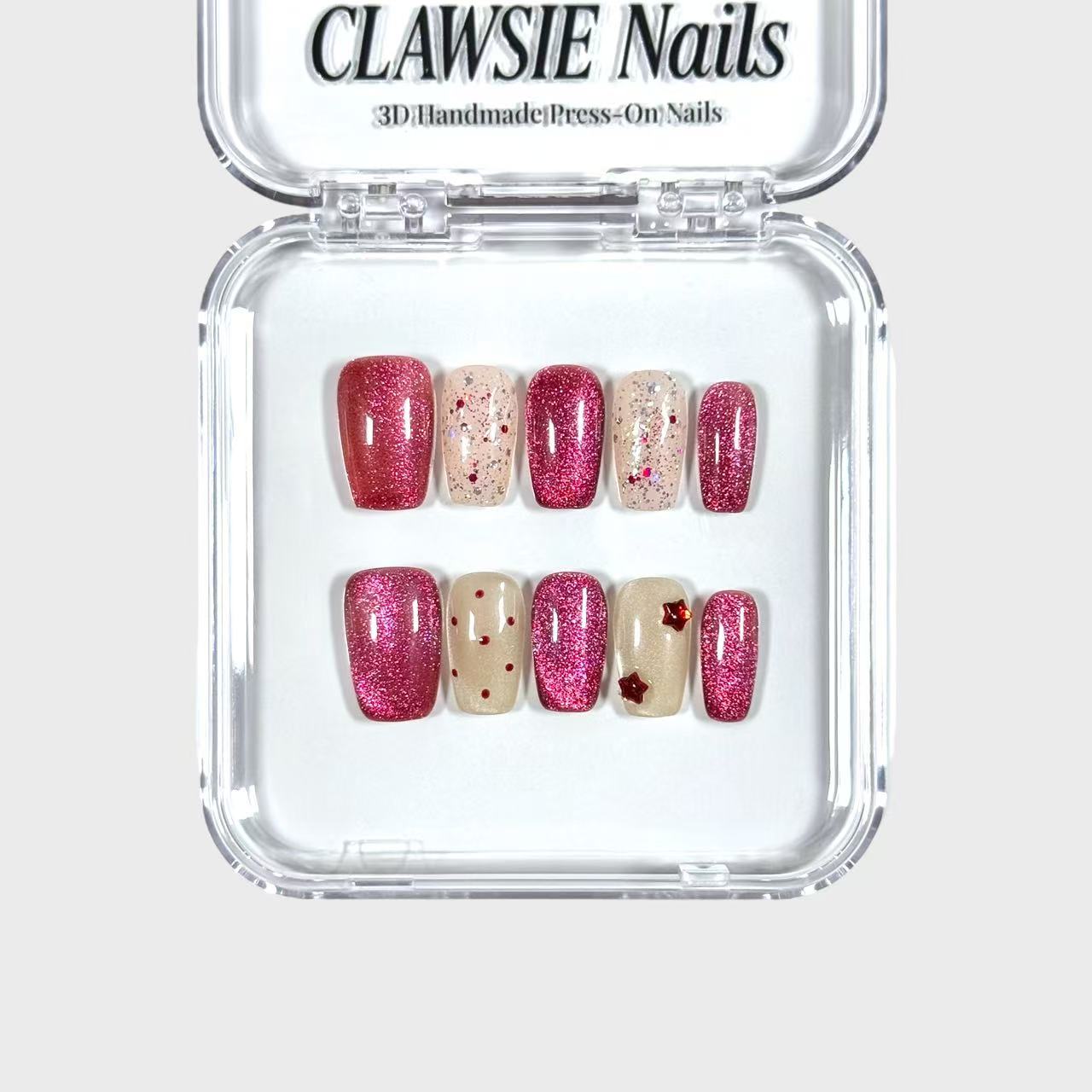 RougeDusk | Press - on Nails by CLAWSIE Nails