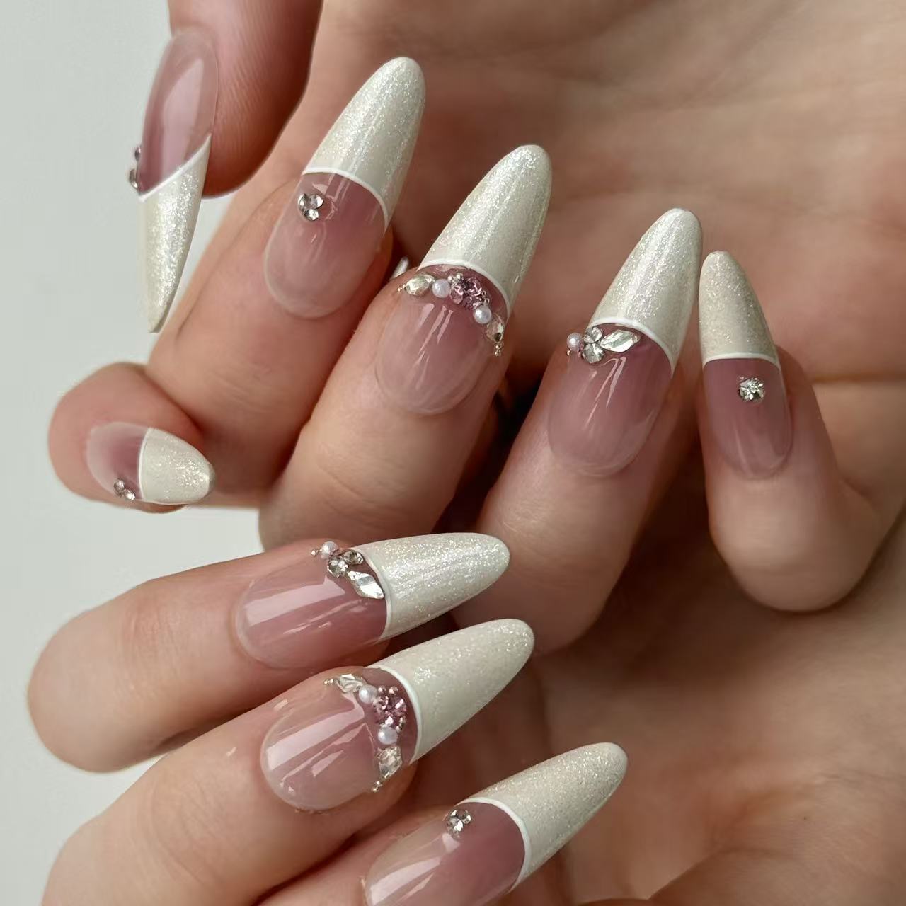 Silk | 3D Handmade Reusable Press - on Nails | CLAWSIE Nails