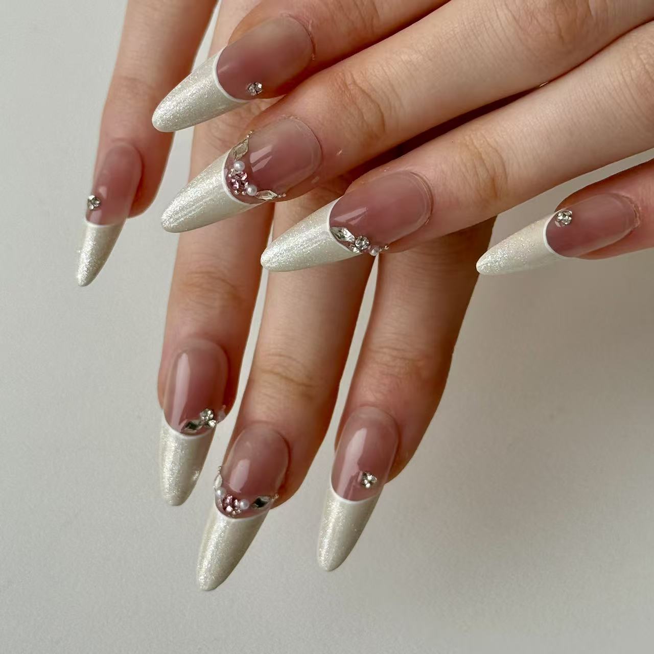 Silk | 3D Handmade Reusable Press - on Nails | CLAWSIE Nails