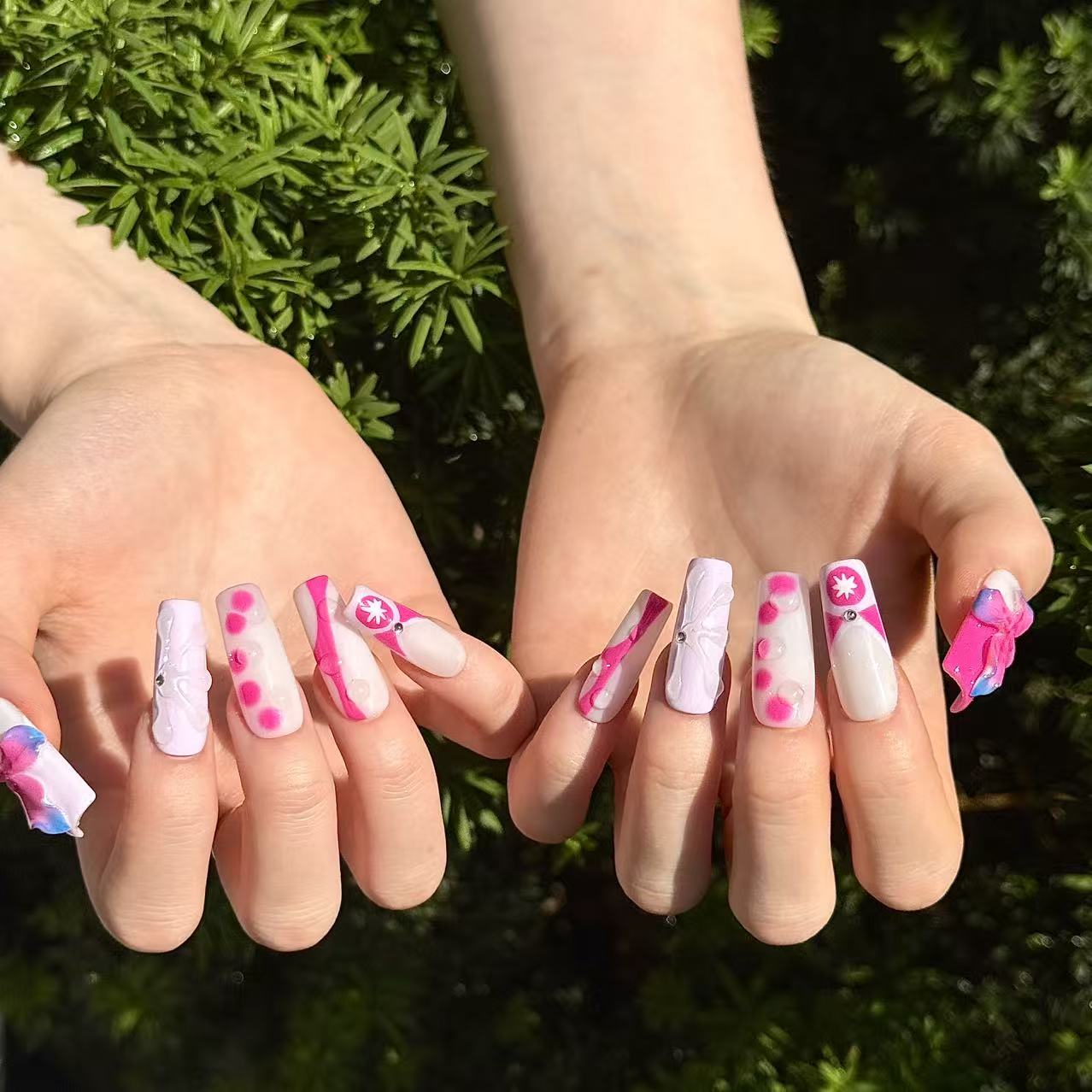 VIOLA | Press - on Nails by CLAWSIE Nails