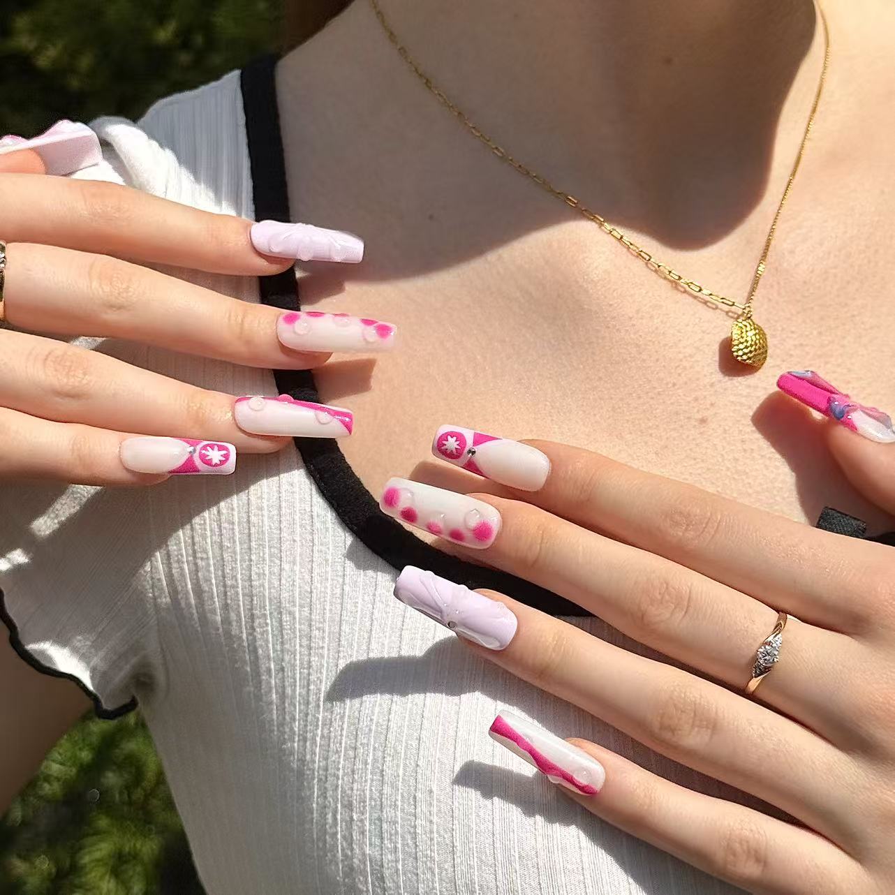 VIOLA | Press - on Nails by CLAWSIE Nails