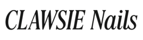 CLAWSIE Nails Logo Black
