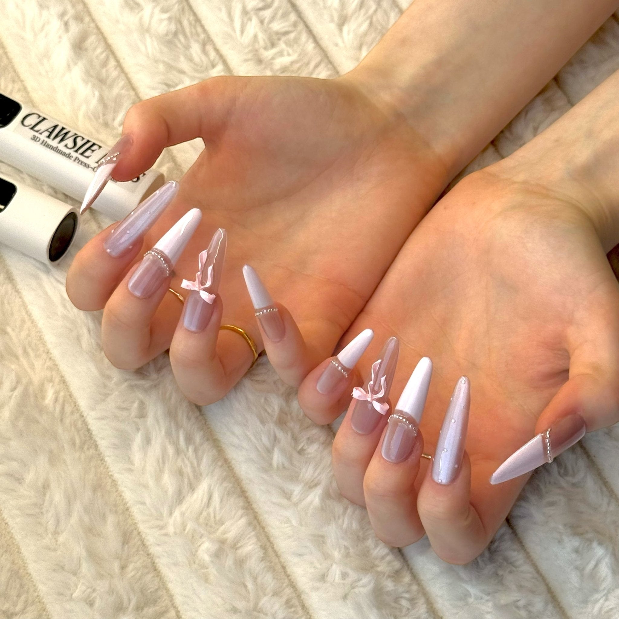Ballerine | Press - on Nails by CLAWSIE Nails