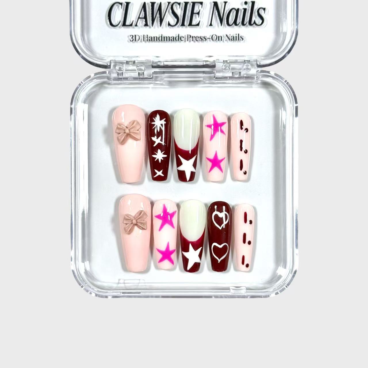 BALLETTE | Press - on Nails by CLAWSIE Nails