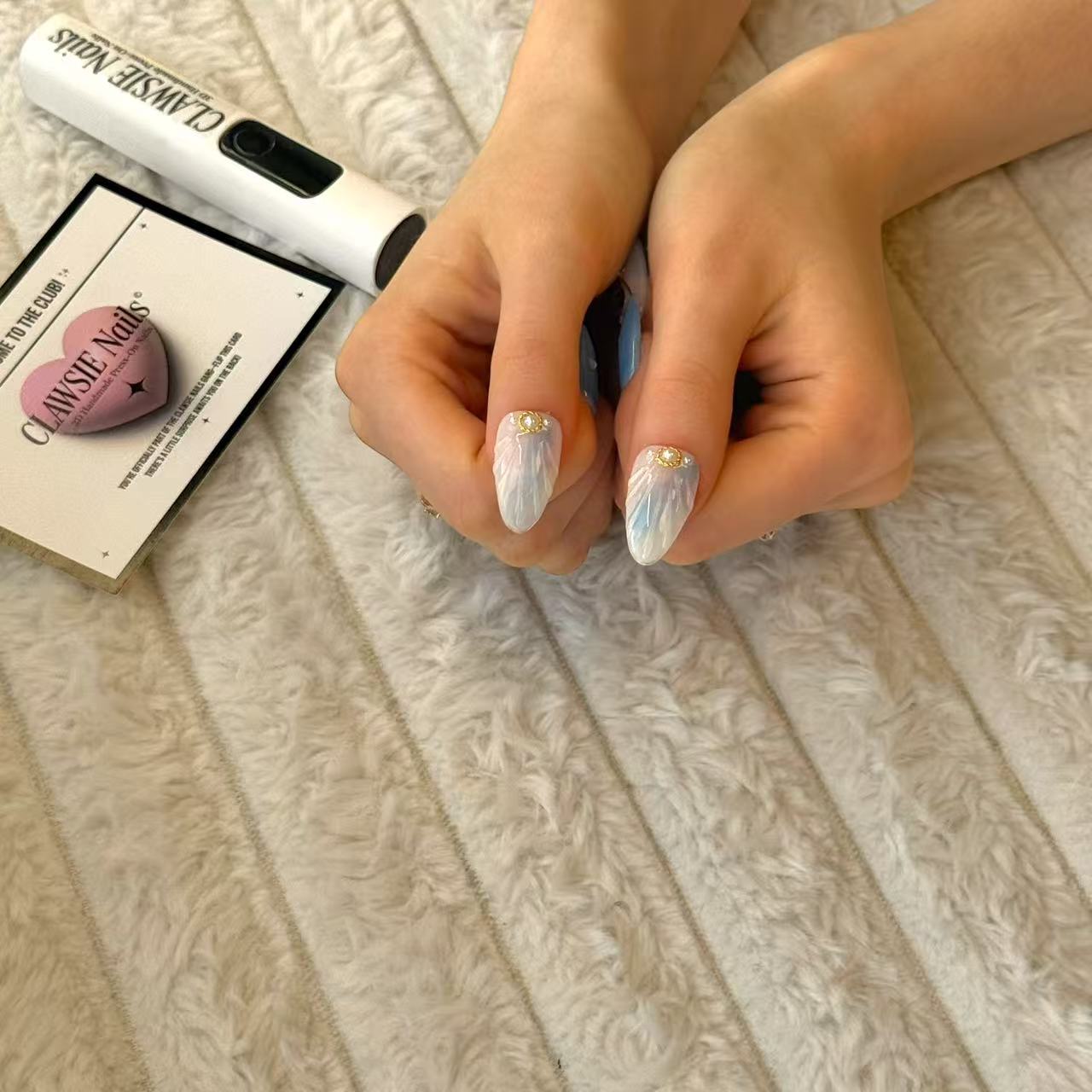 Beach Goddess | Press - on Nails by CLAWSIE Nails