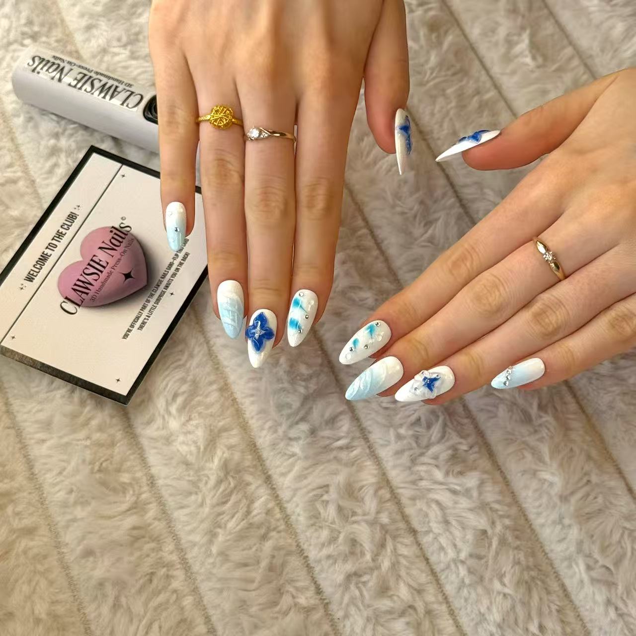 Beach Goddess | Press - on Nails by CLAWSIE Nails