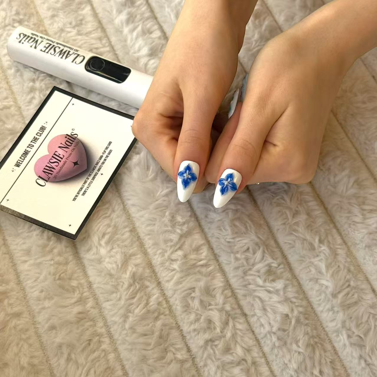 Beach Goddess | Press - on Nails by CLAWSIE Nails