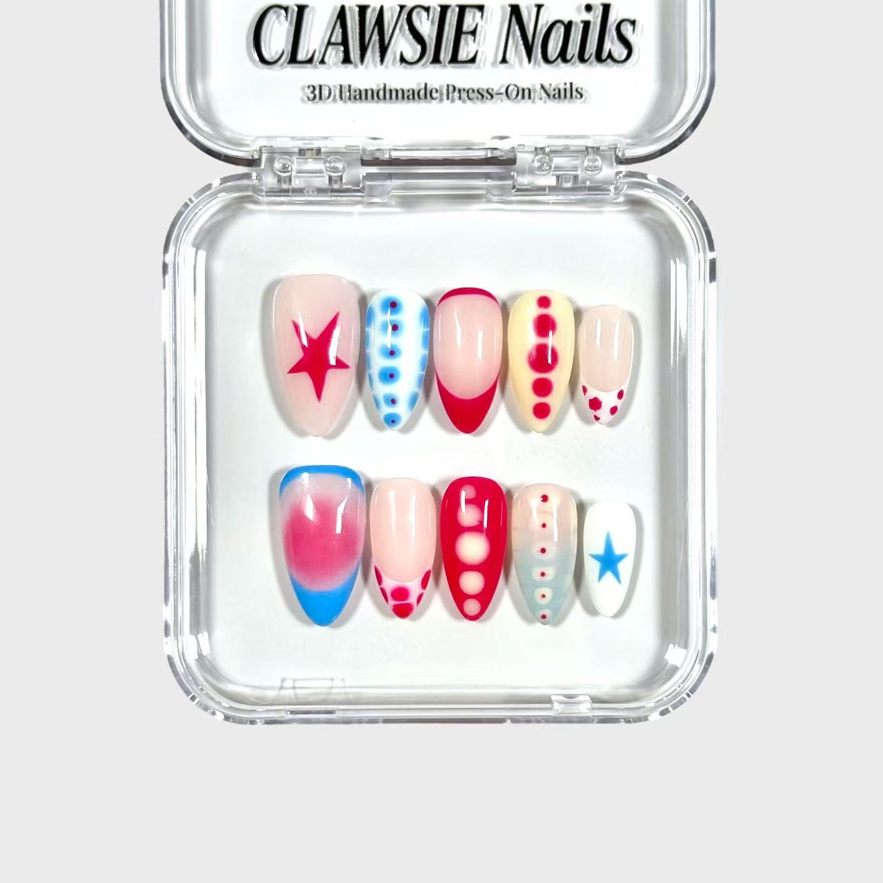 Beach Goddess | Press - on Nails by CLAWSIE Nails