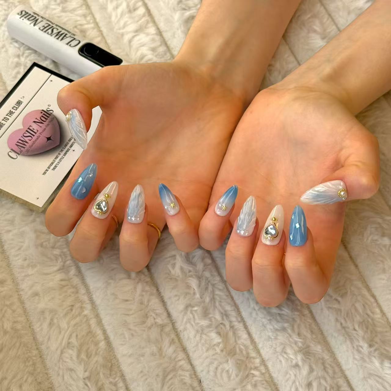 Beach Goddess | Press - on Nails by CLAWSIE Nails