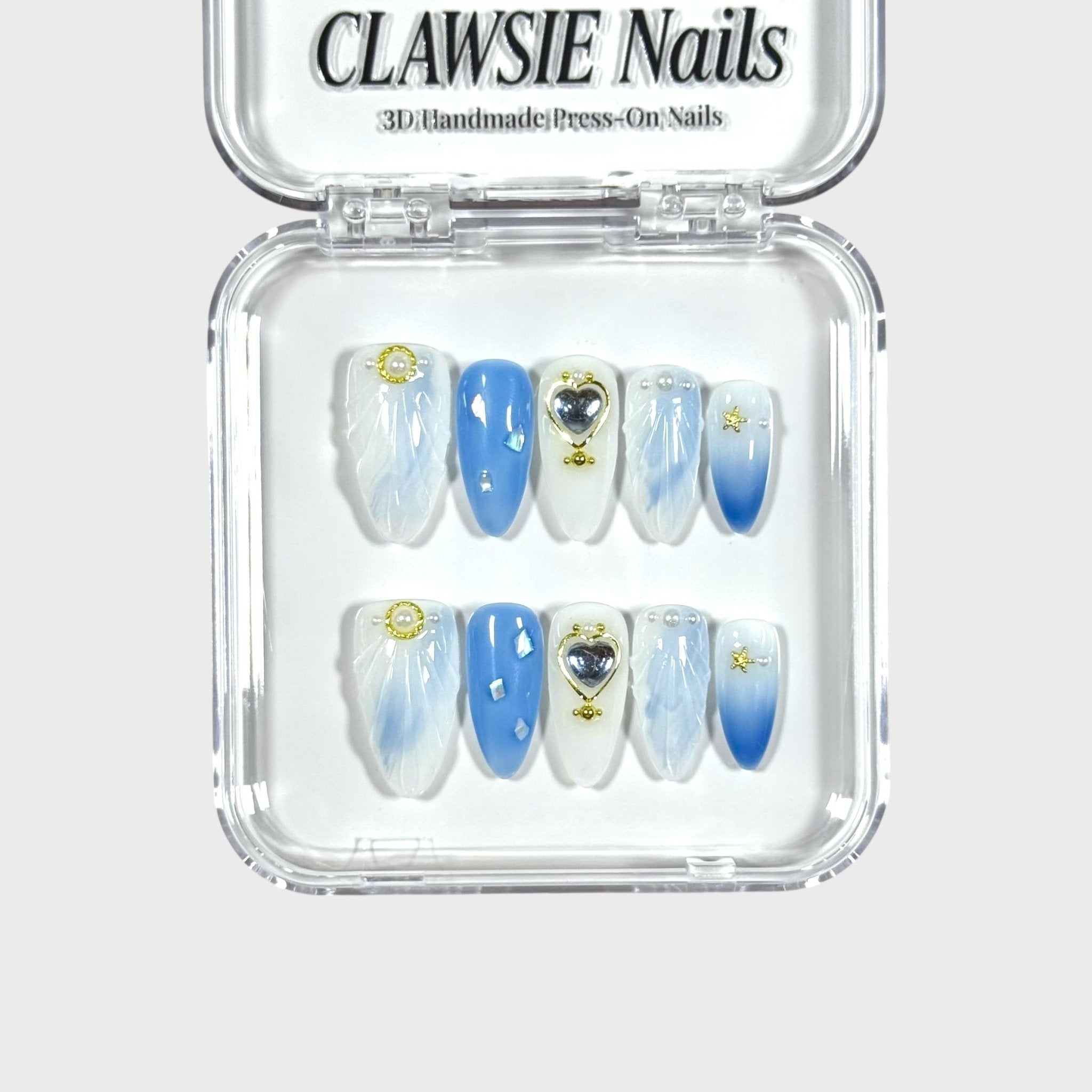 Beach Goddess | Press - on Nails by CLAWSIE Nails