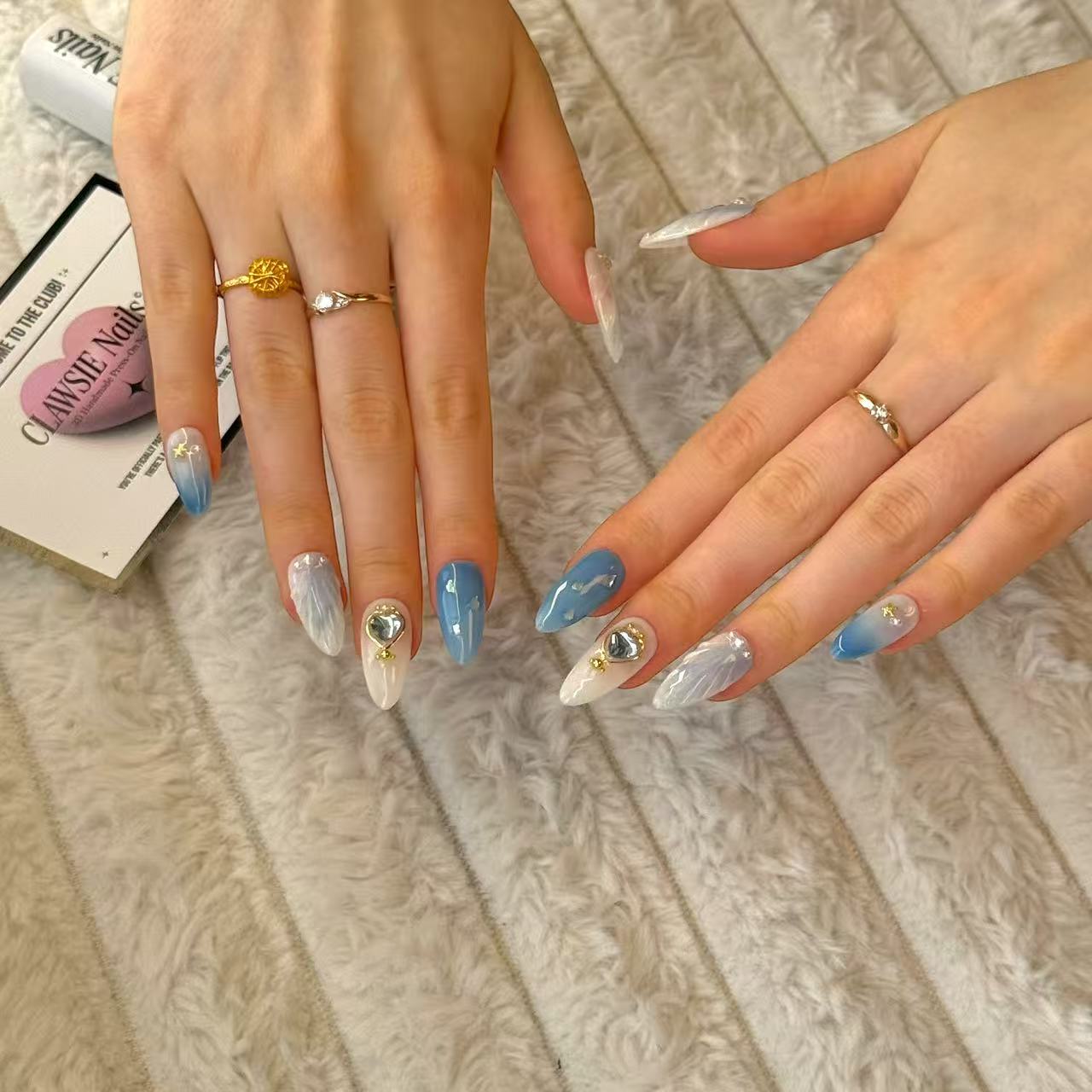 Beach Goddess | Press - on Nails by CLAWSIE Nails