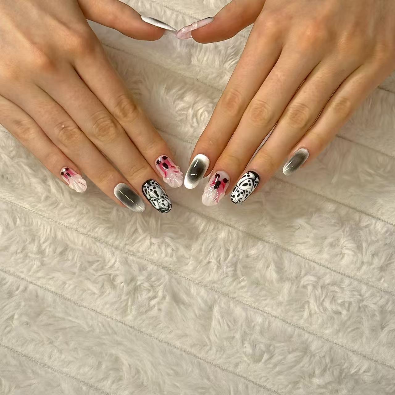 Boo! | Press - on Nails by CLAWSIE Nails