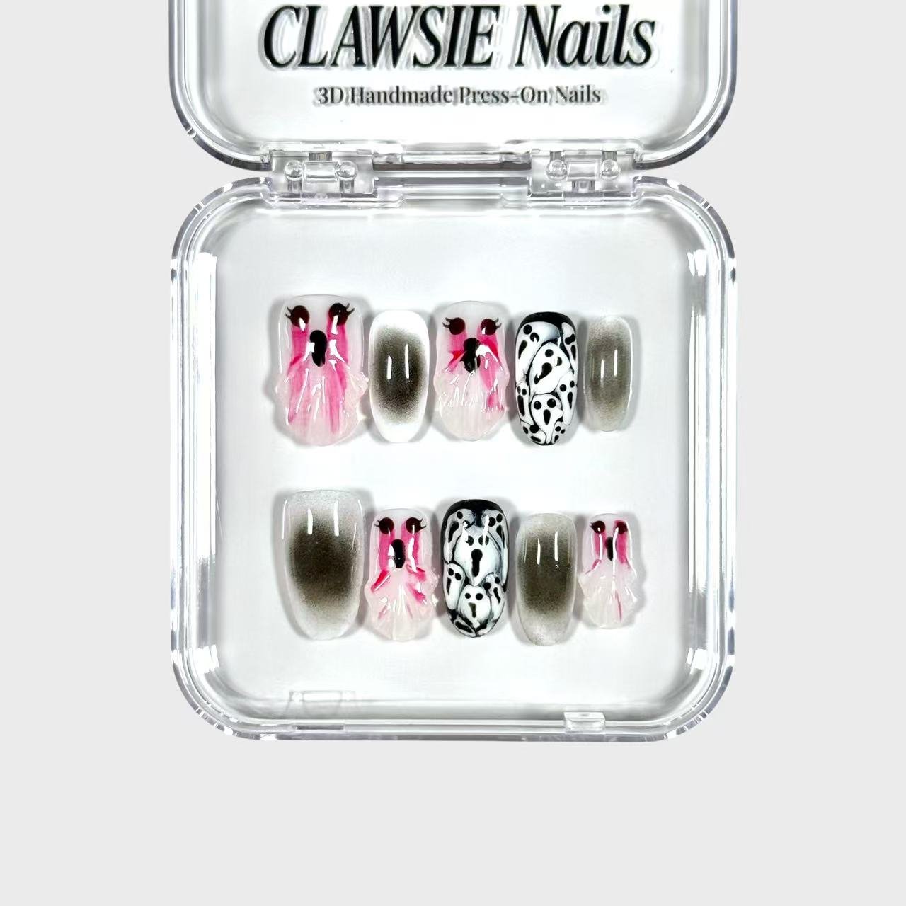 Boo! | Press - on Nails by CLAWSIE Nails