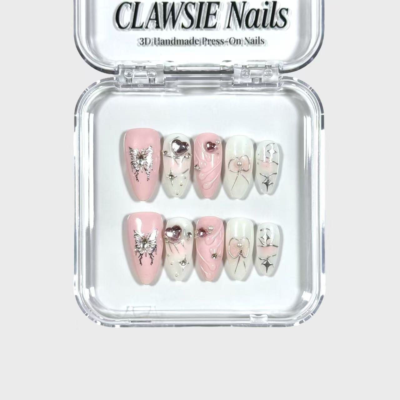 Bowelle | Press - on Nails by CLAWSIE Nails
