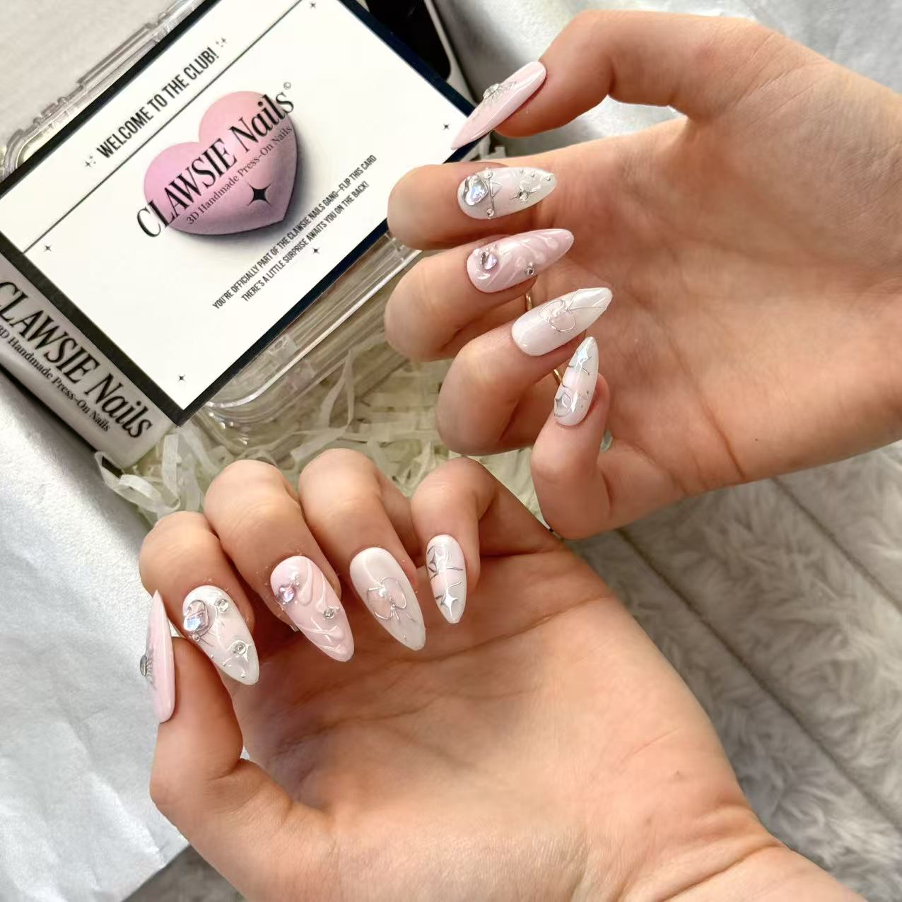 Bowelle | Press - on Nails by CLAWSIE Nails