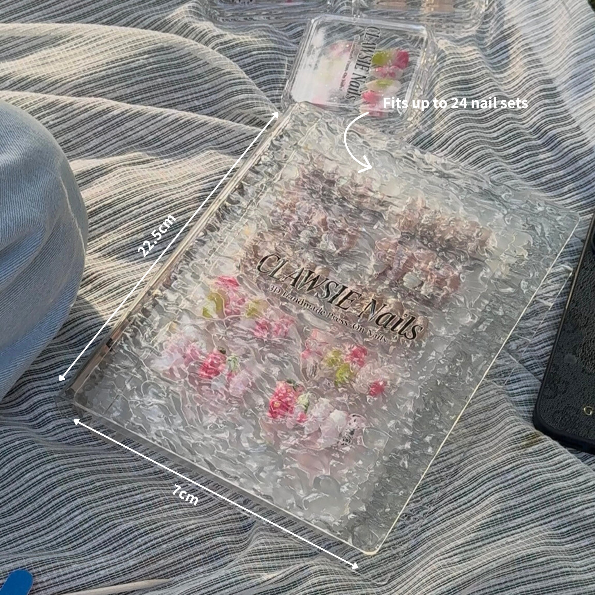 CLAWSIE Nails Binder | 3D Handmade Reusable Press - on Nails | CLAWSIE Nails