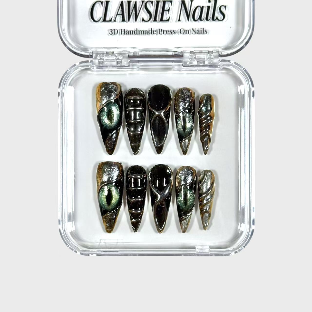 DemonEye | Press - on Nails by CLAWSIE Nails