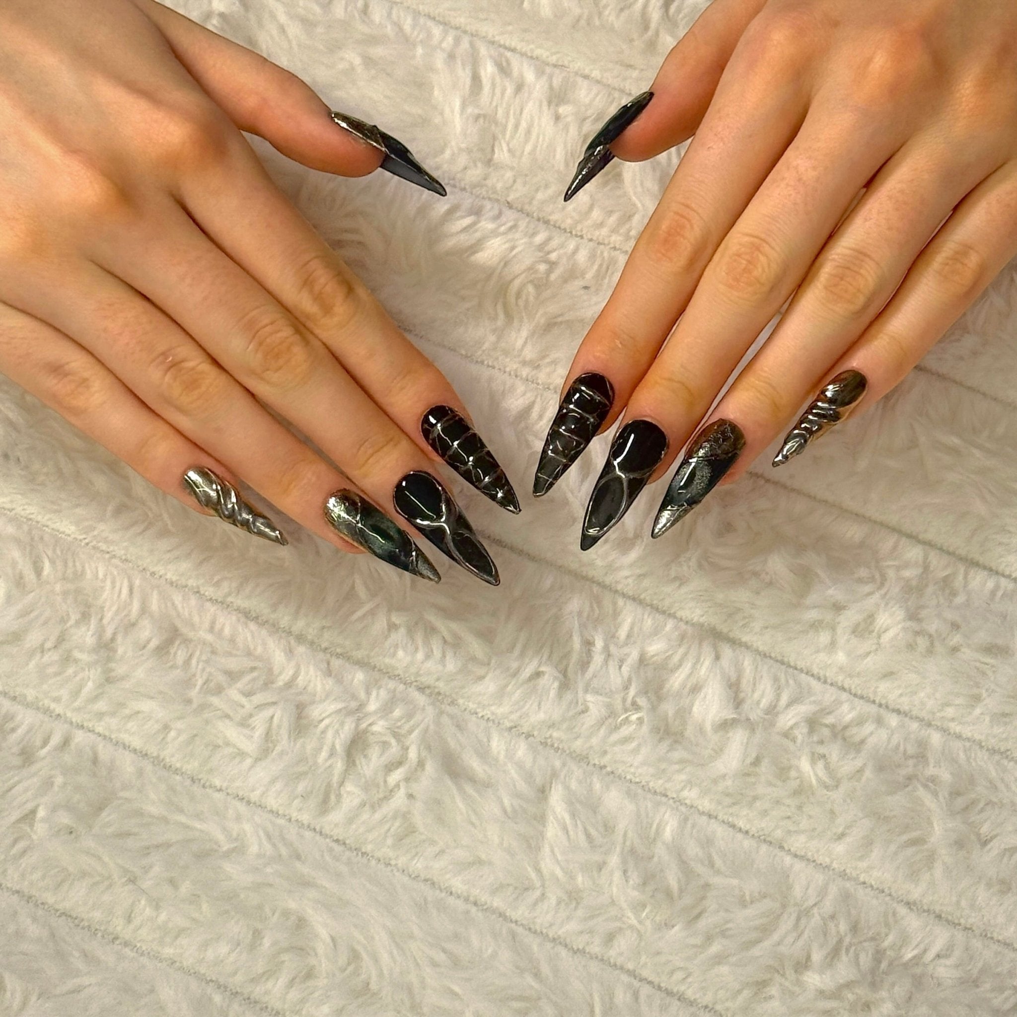 DemonEye | Press - on Nails by CLAWSIE Nails