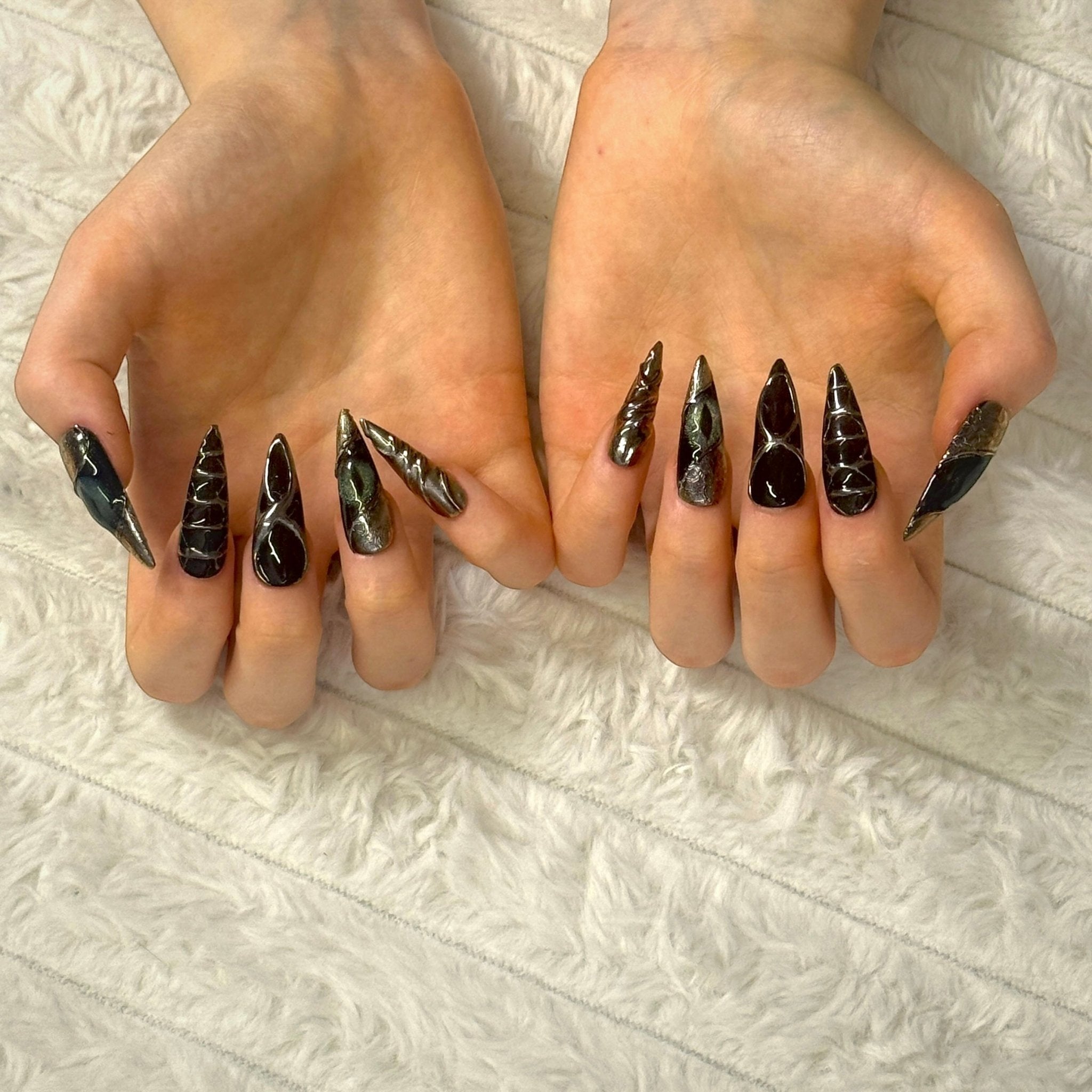 DemonEye | Press - on Nails by CLAWSIE Nails