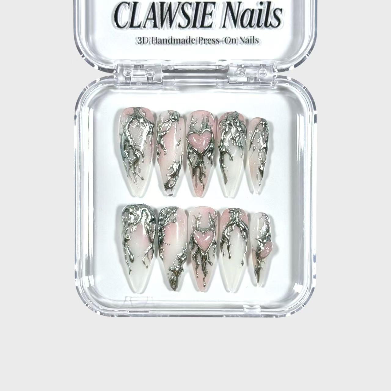 Heartforge | Press - on Nails by CLAWSIE Nails