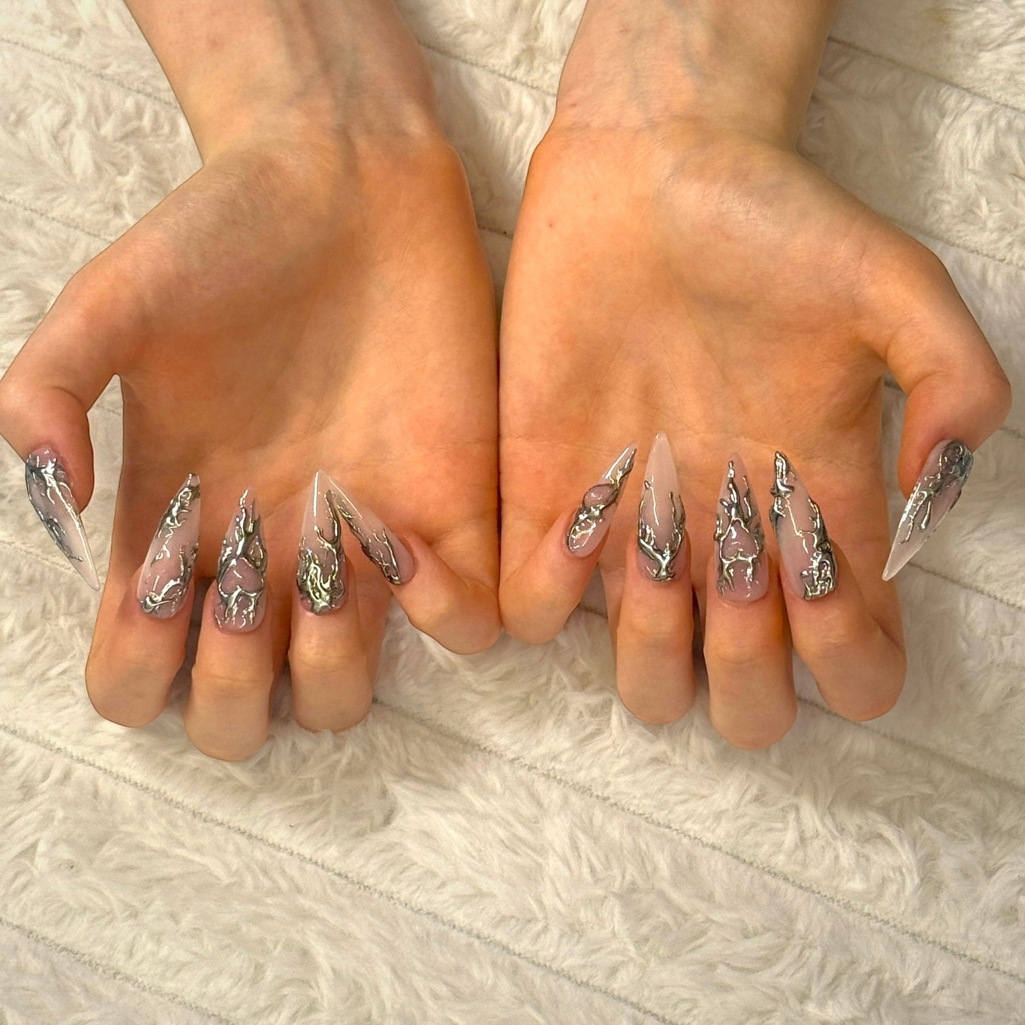 Heartforge | Press - on Nails by CLAWSIE Nails