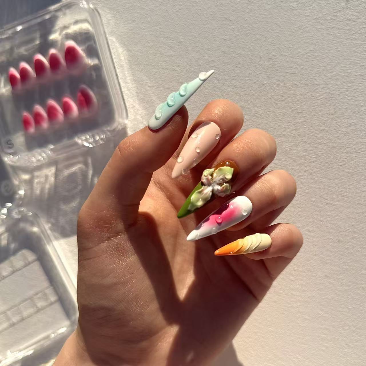 Ibiska | Press - on Nails by CLAWSIE Nails