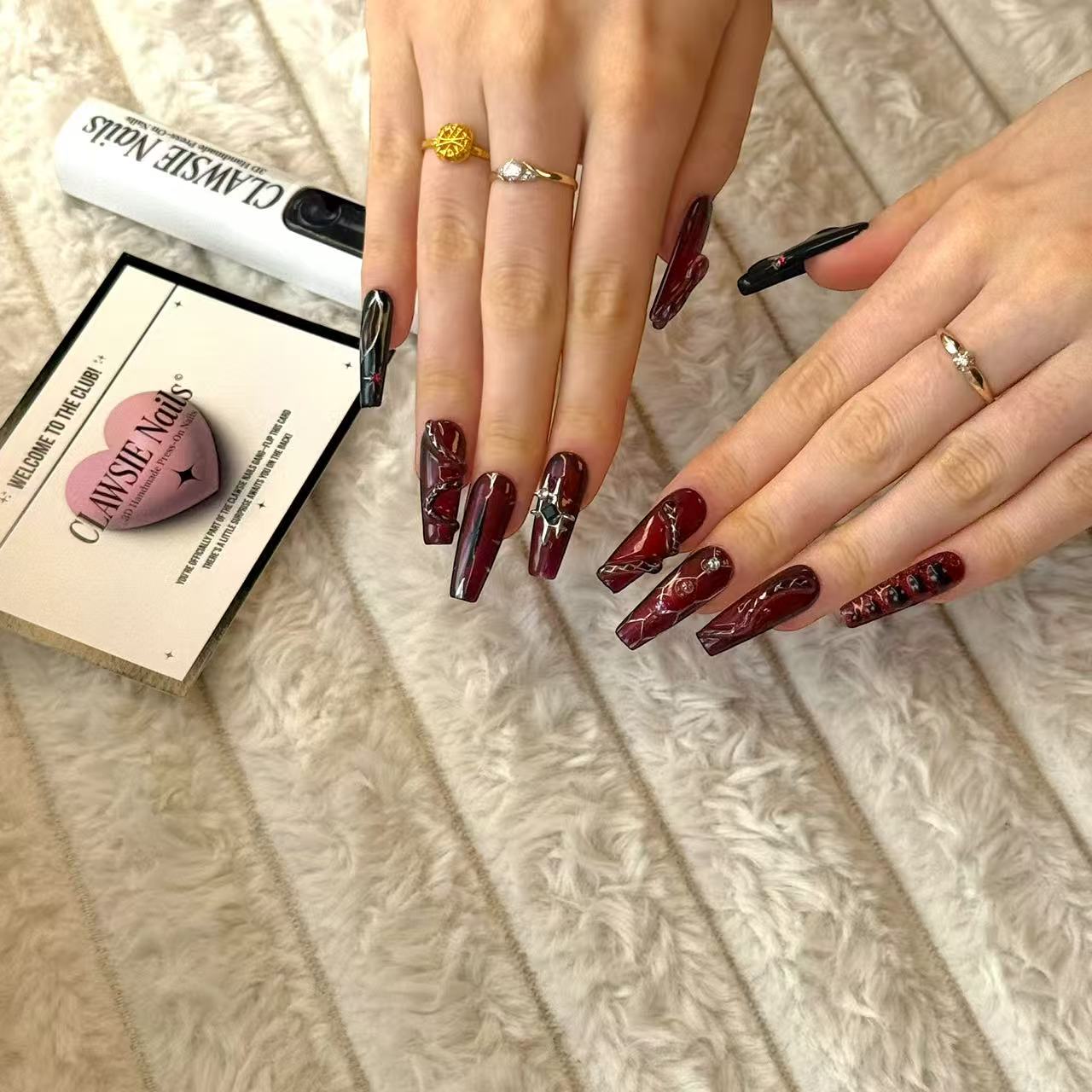NAGISHA | Press - on Nails by CLAWSIE Nails
