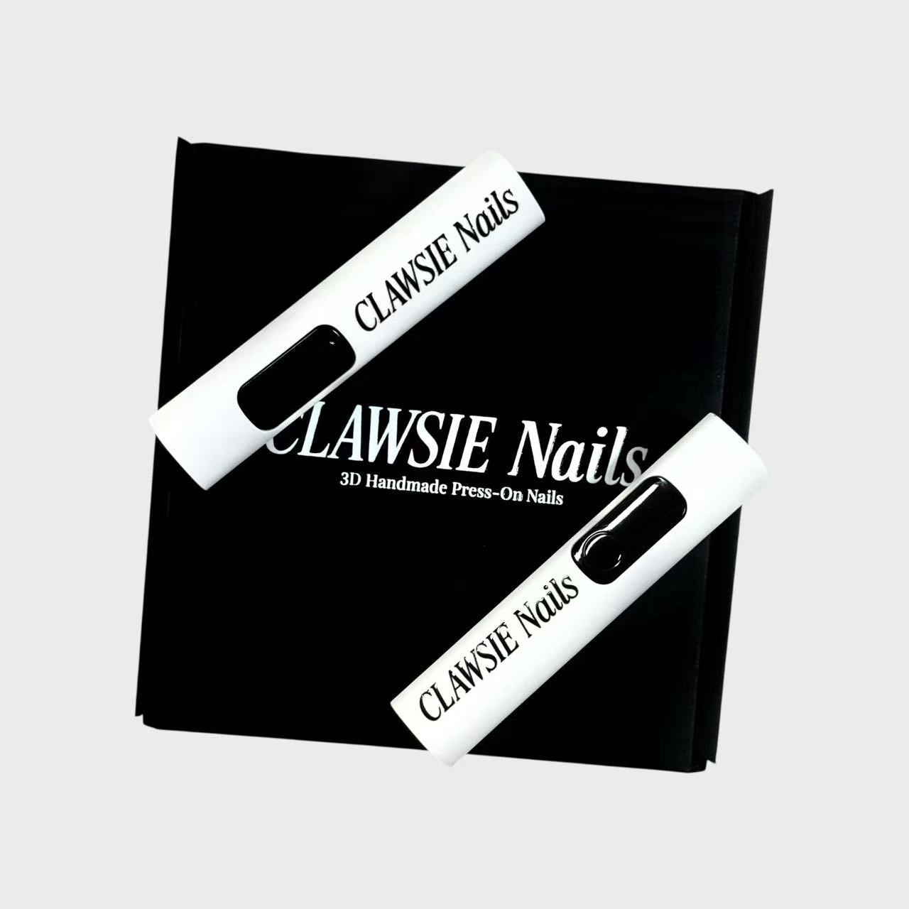 NailFit Starter Kit | 3D Handmade Reusable Press - on Nails | CLAWSIE Nails – Luxury Nail Set, Long - Lasting & Best Press - on Nails in EU & UK