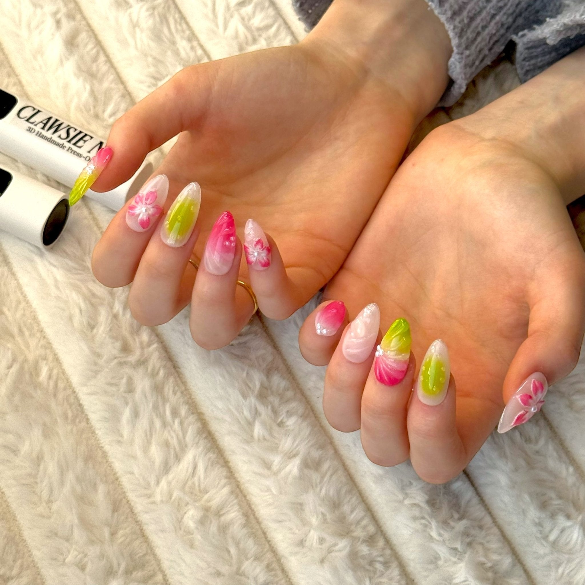NEON | Press - on Nails by CLAWSIE Nails