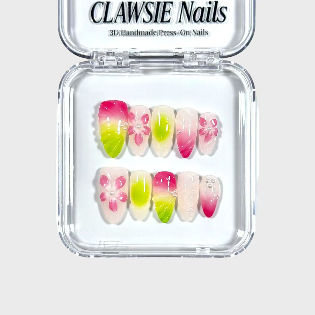 NEON | Press - on Nails by CLAWSIE Nails