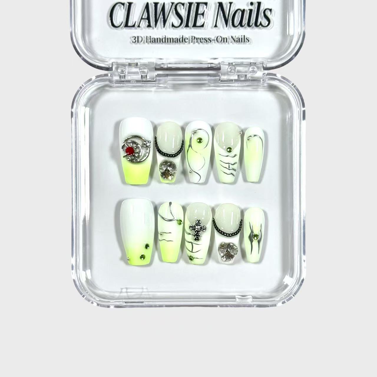 NEONNOVA | Press - on Nails by CLAWSIE Nails