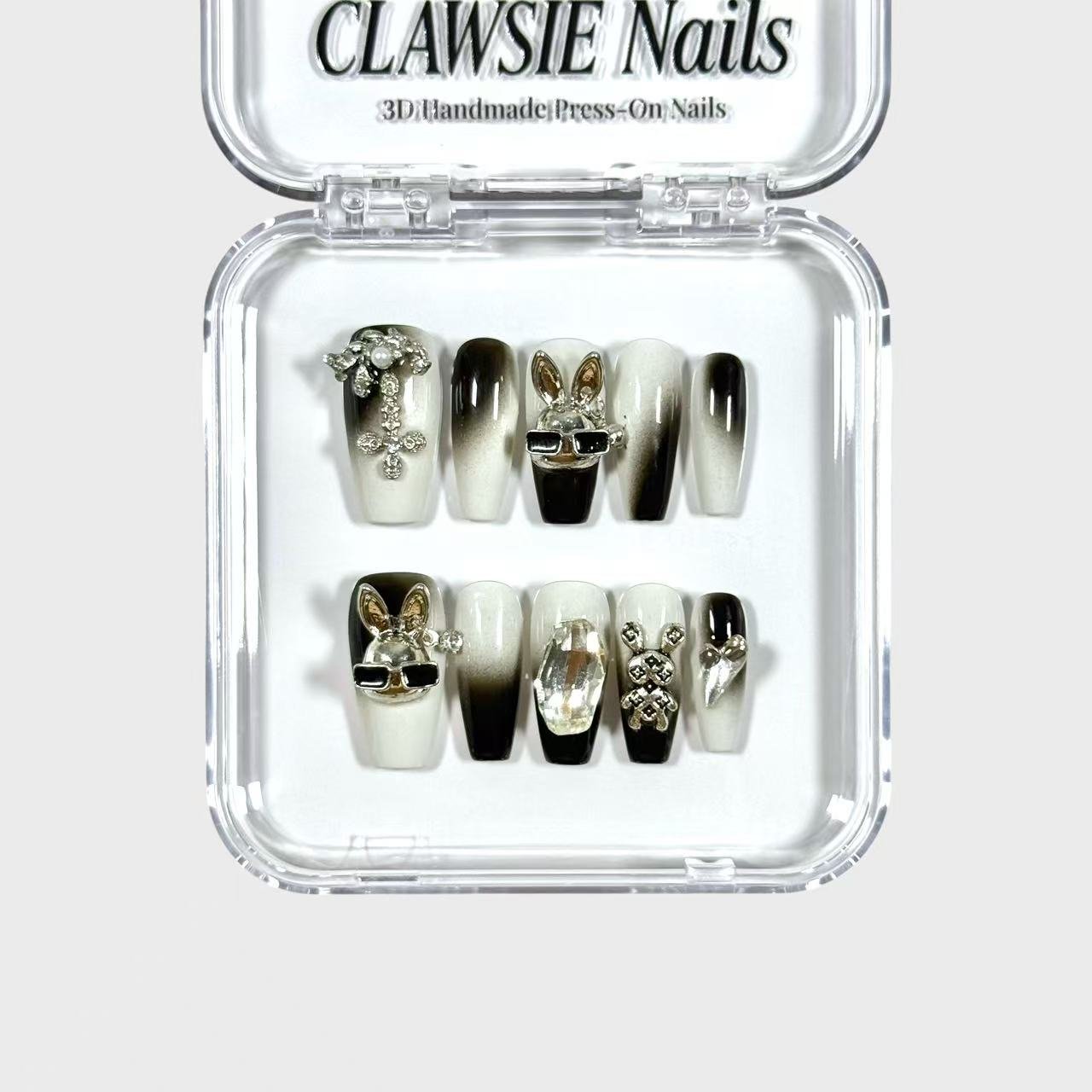 NOIRBUNNY | Press - on Nails by CLAWSIE Nails