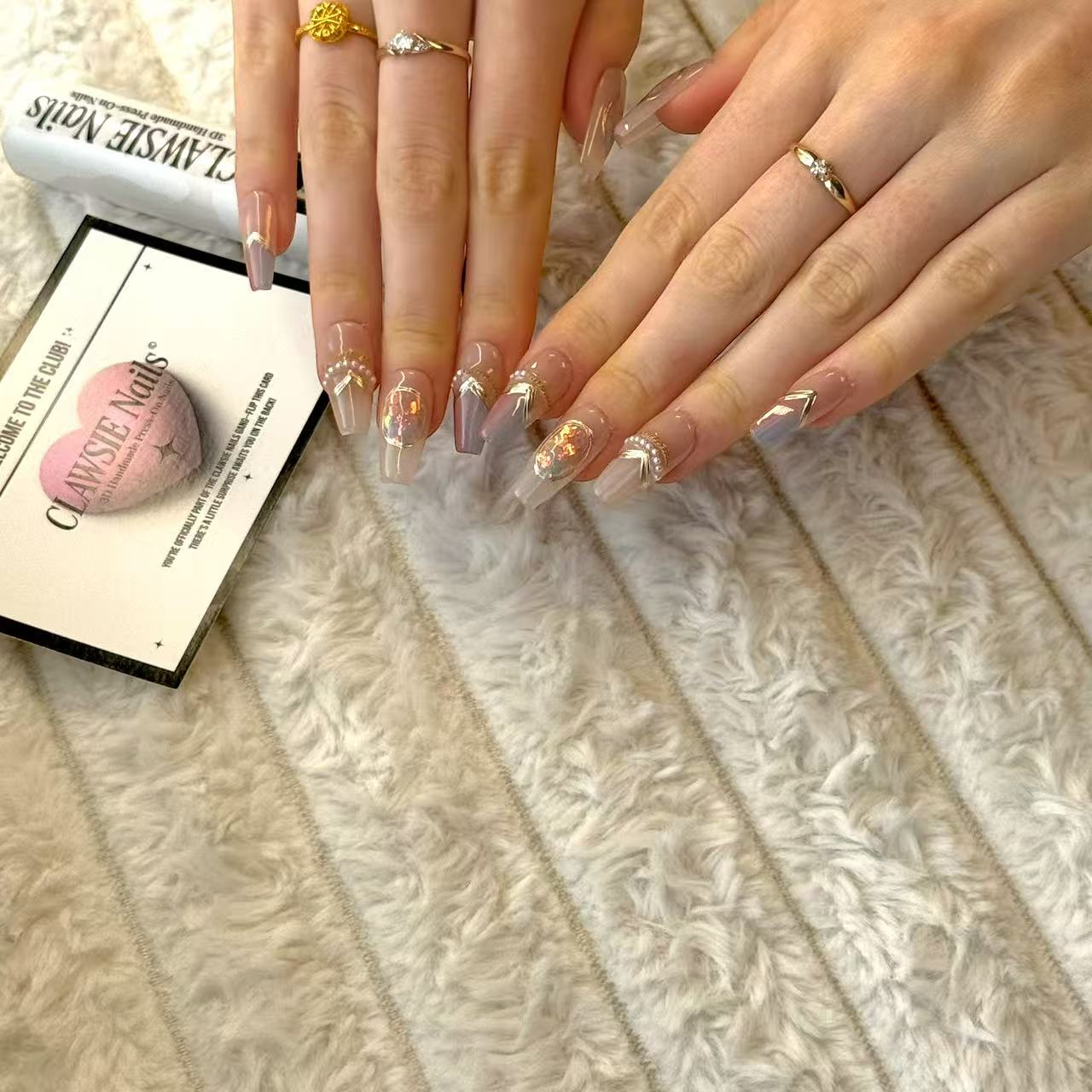 Nudora | Press - on Nails by CLAWSIE Nails