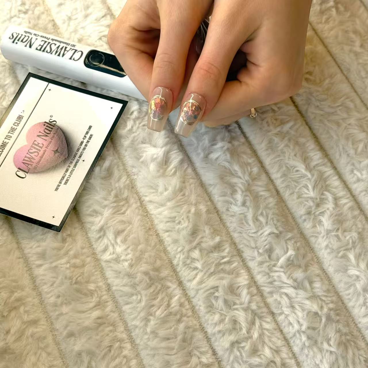 Nudora | Press - on Nails by CLAWSIE Nails