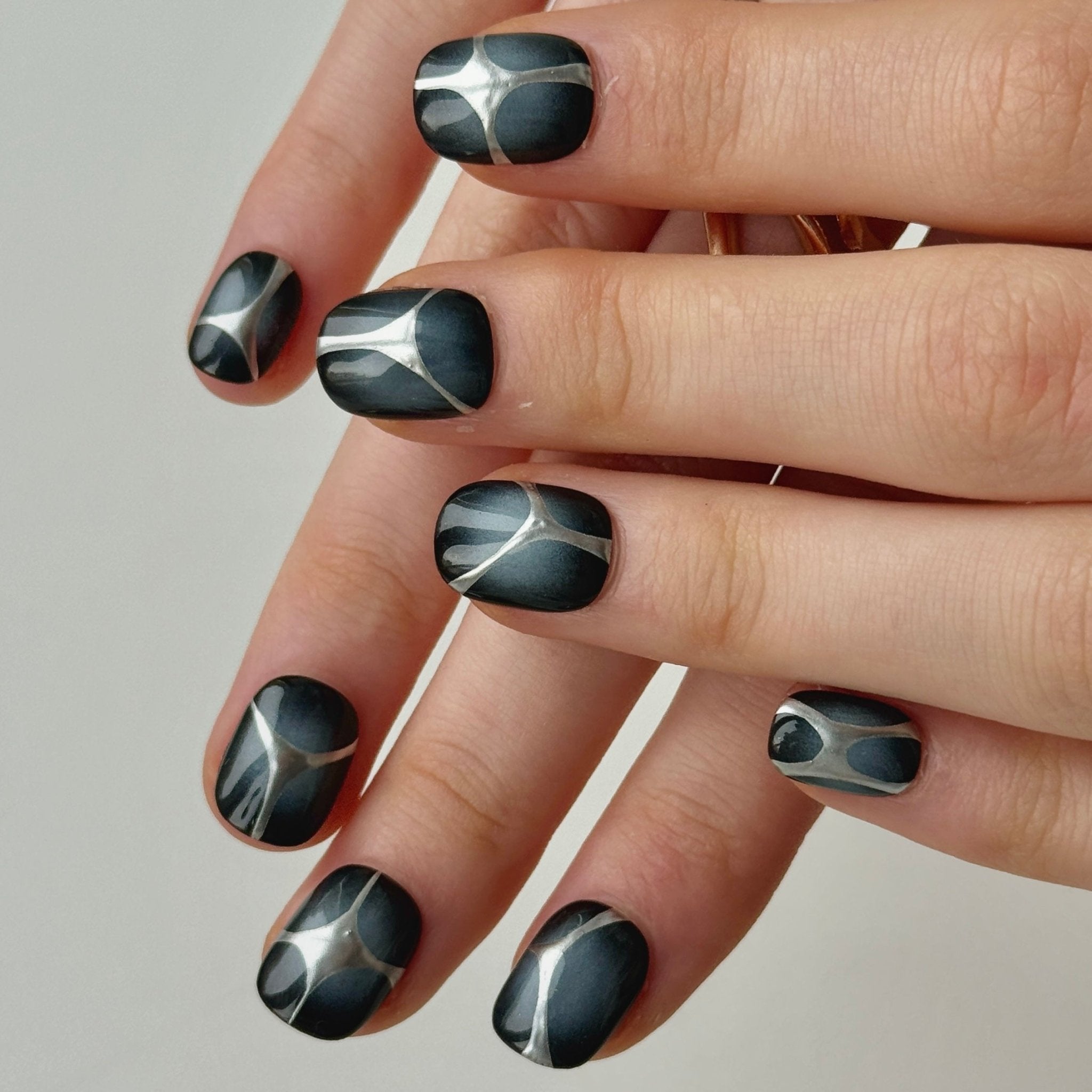 Obsyn | 3D Handmade Reusable Press - on Nails | CLAWSIE Nails