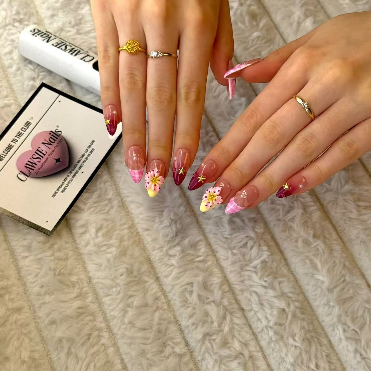 Orivine | Press - on Nails by CLAWSIE Nails