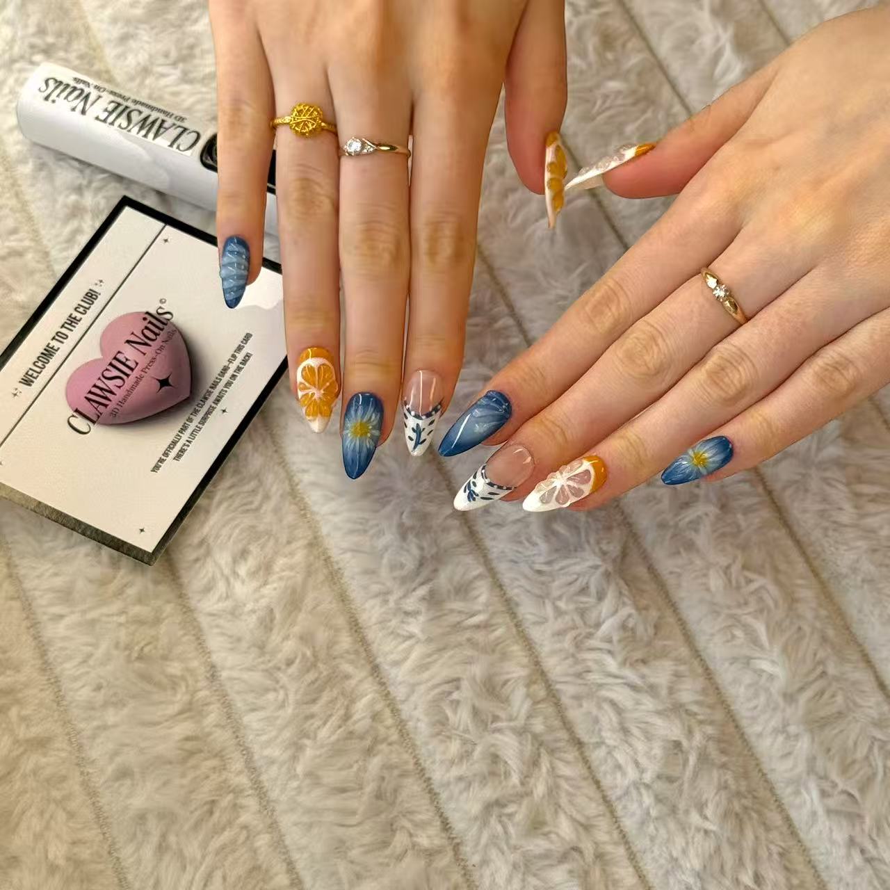 Orrin | Press - on Nails by CLAWSIE Nails
