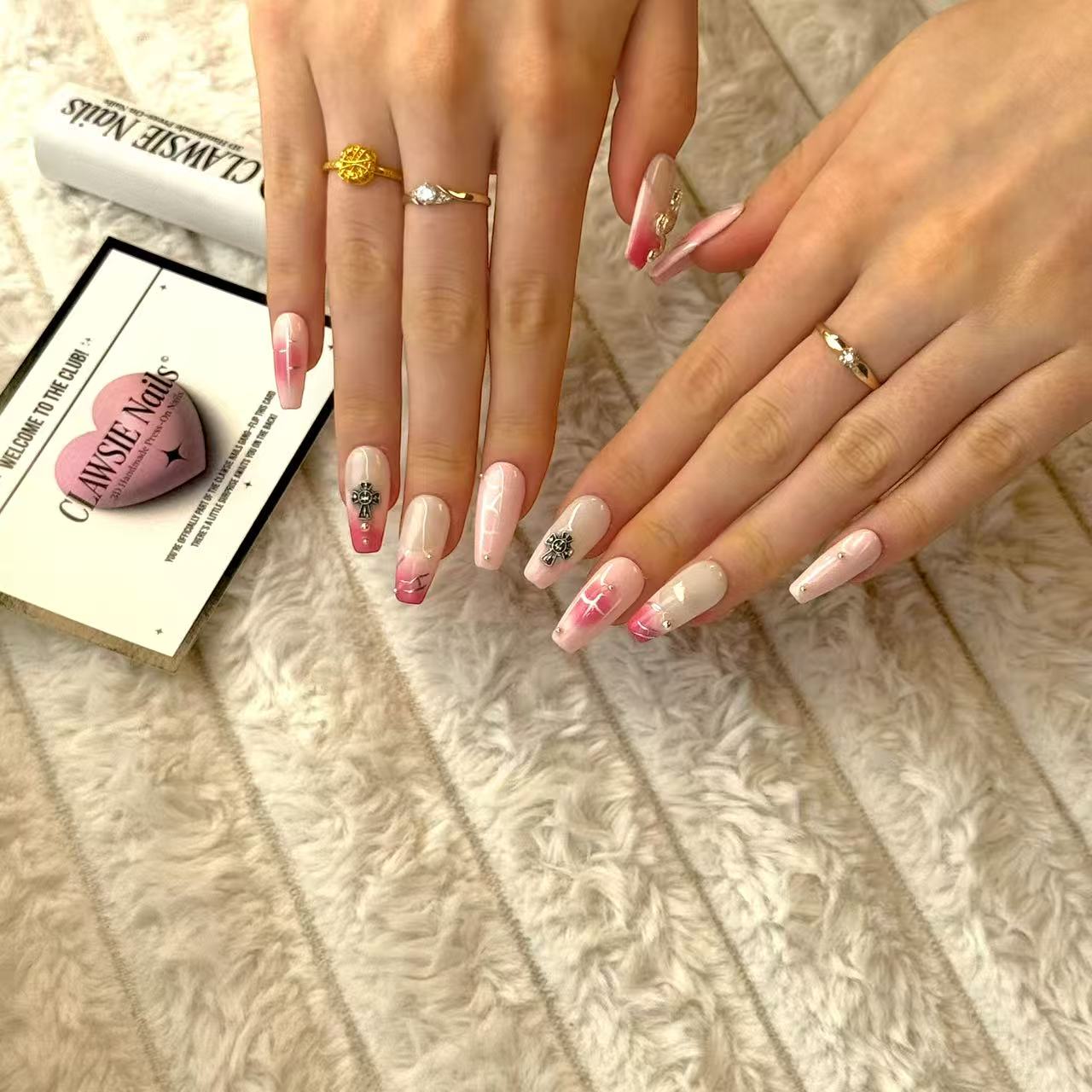 Pinkvenom | Press - on Nails by CLAWSIE Nails
