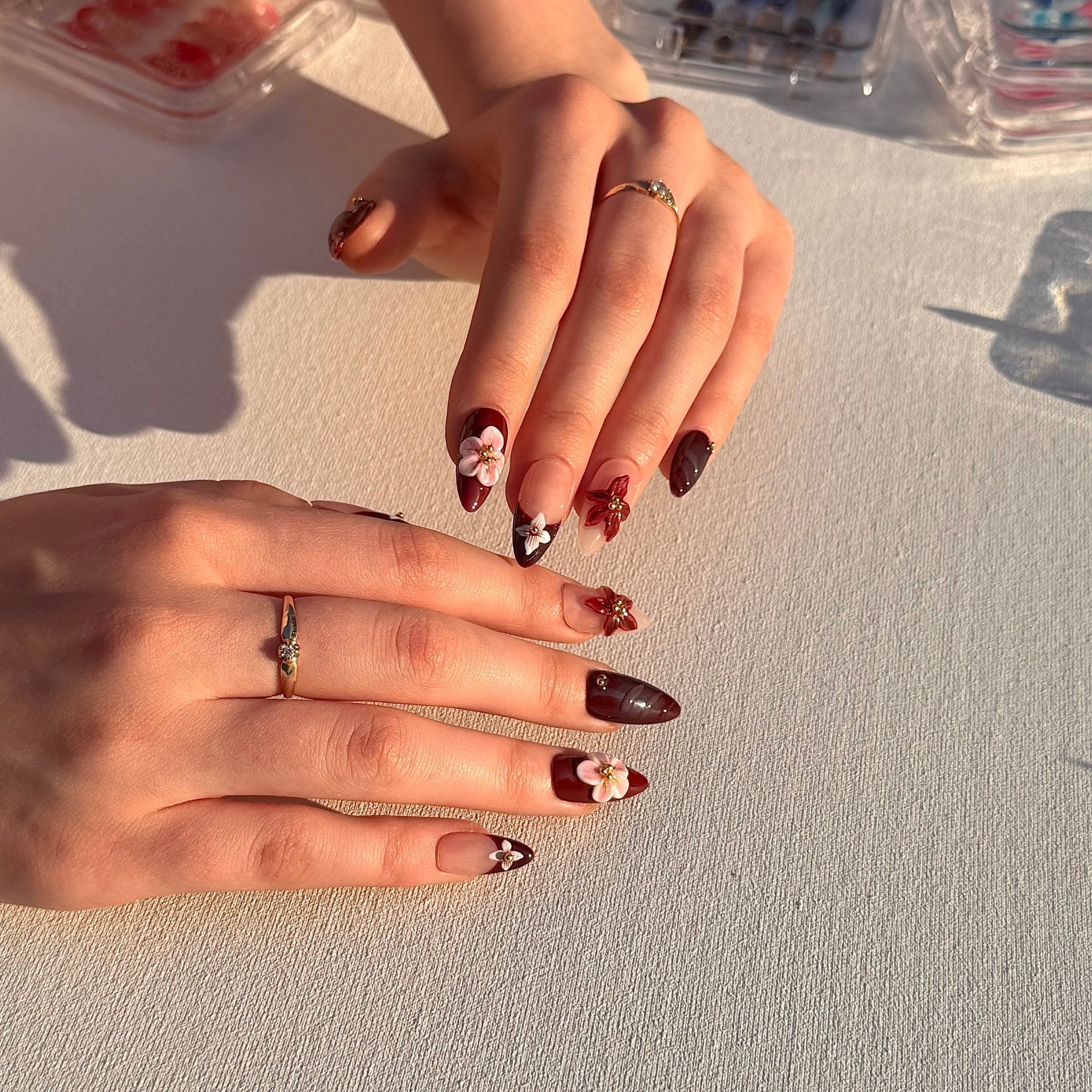 Roselle | Press - on Nails by CLAWSIE Nails